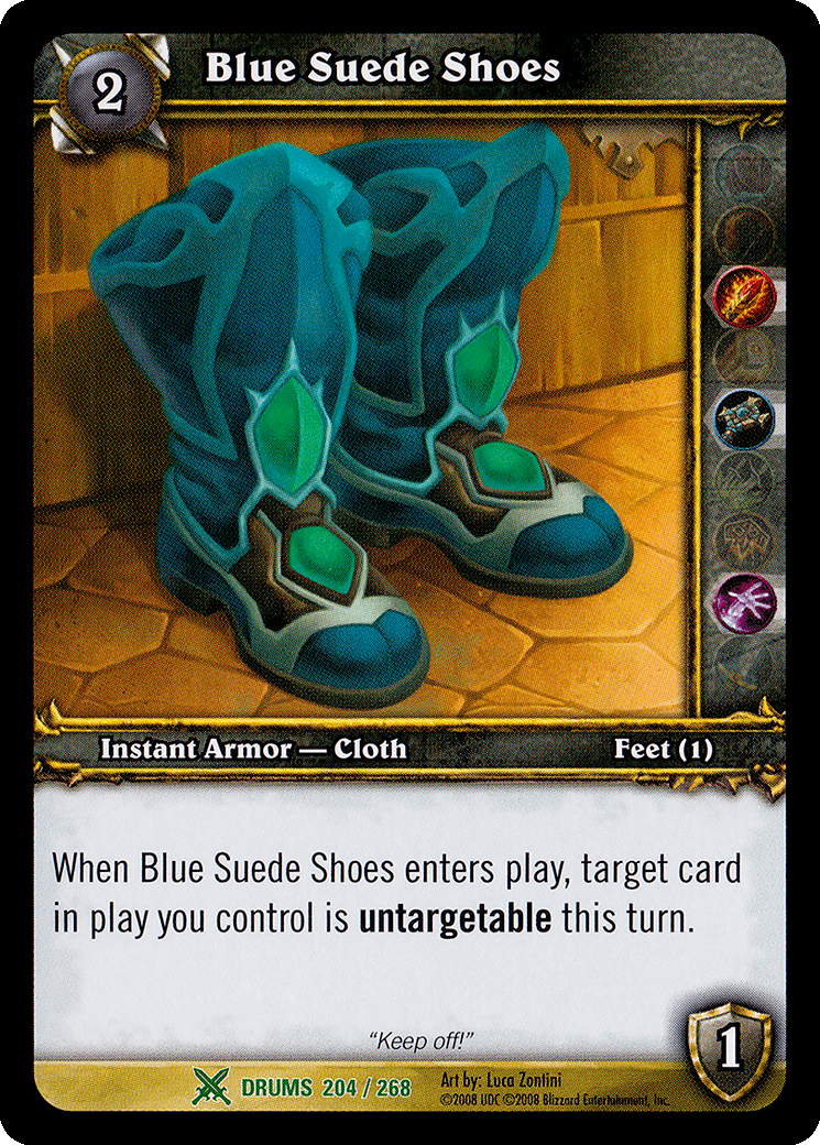 Blue Suede Shoes