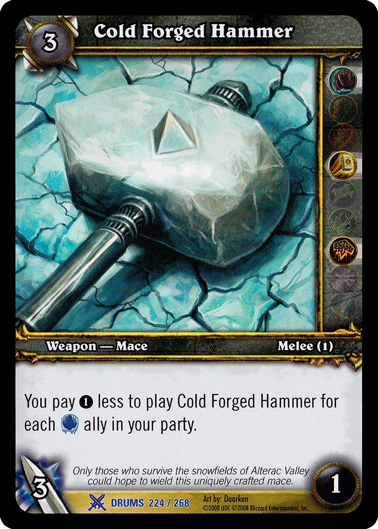 Cold Forged Hammer
