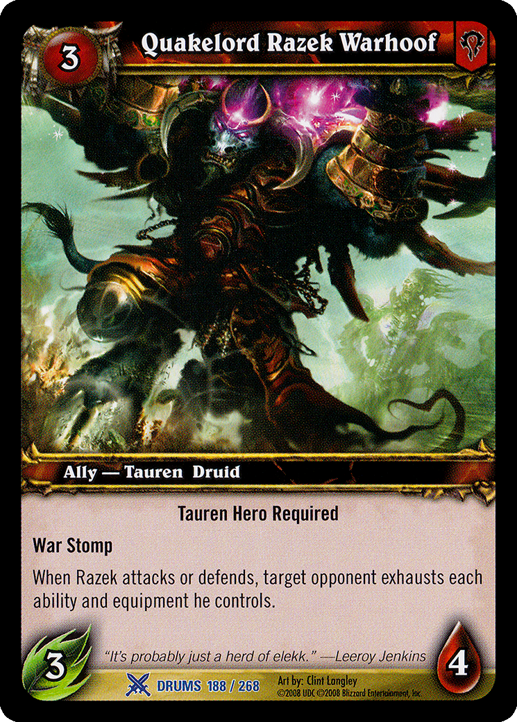 Quakelord Razek Warhoof