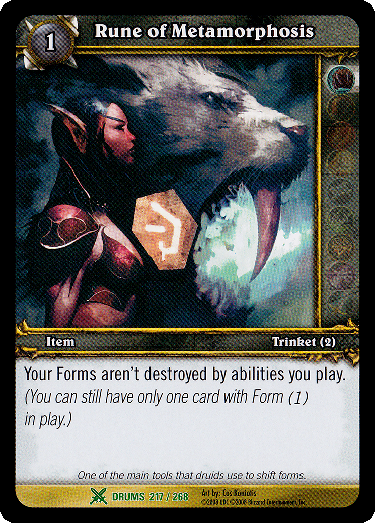 Rune of Metamorphosis