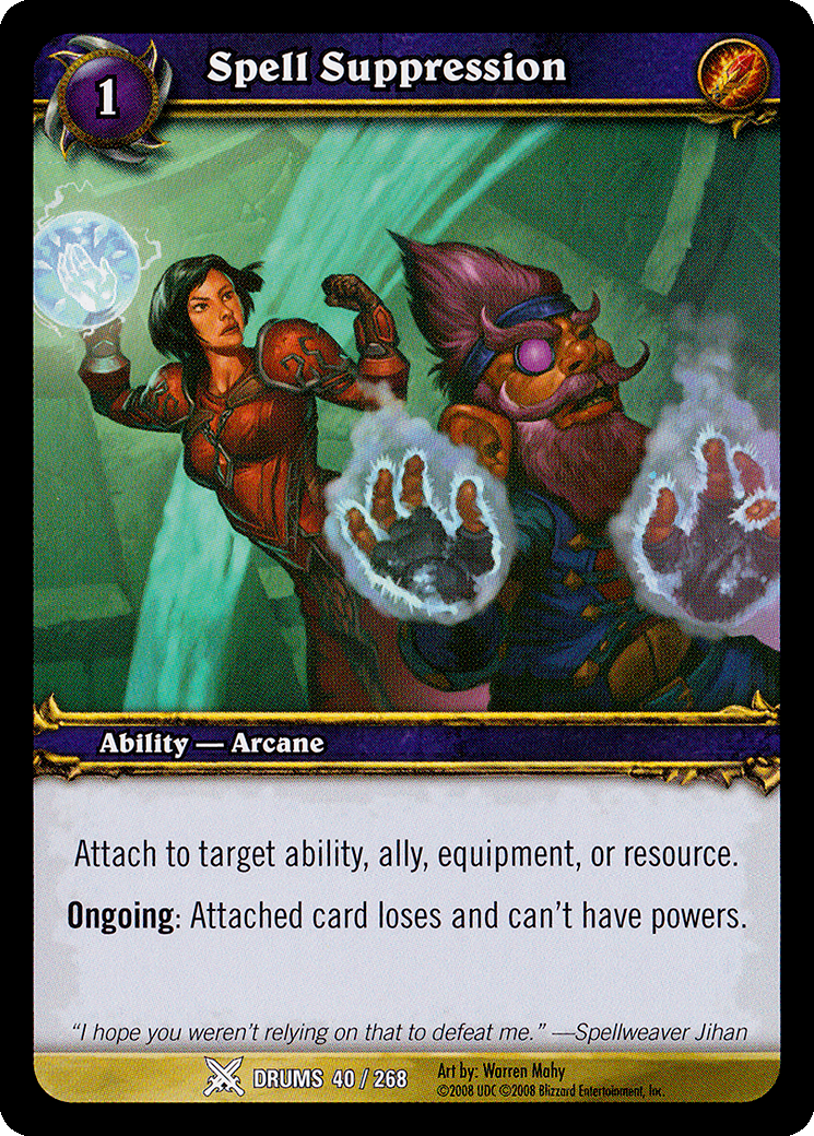 Spell Suppression