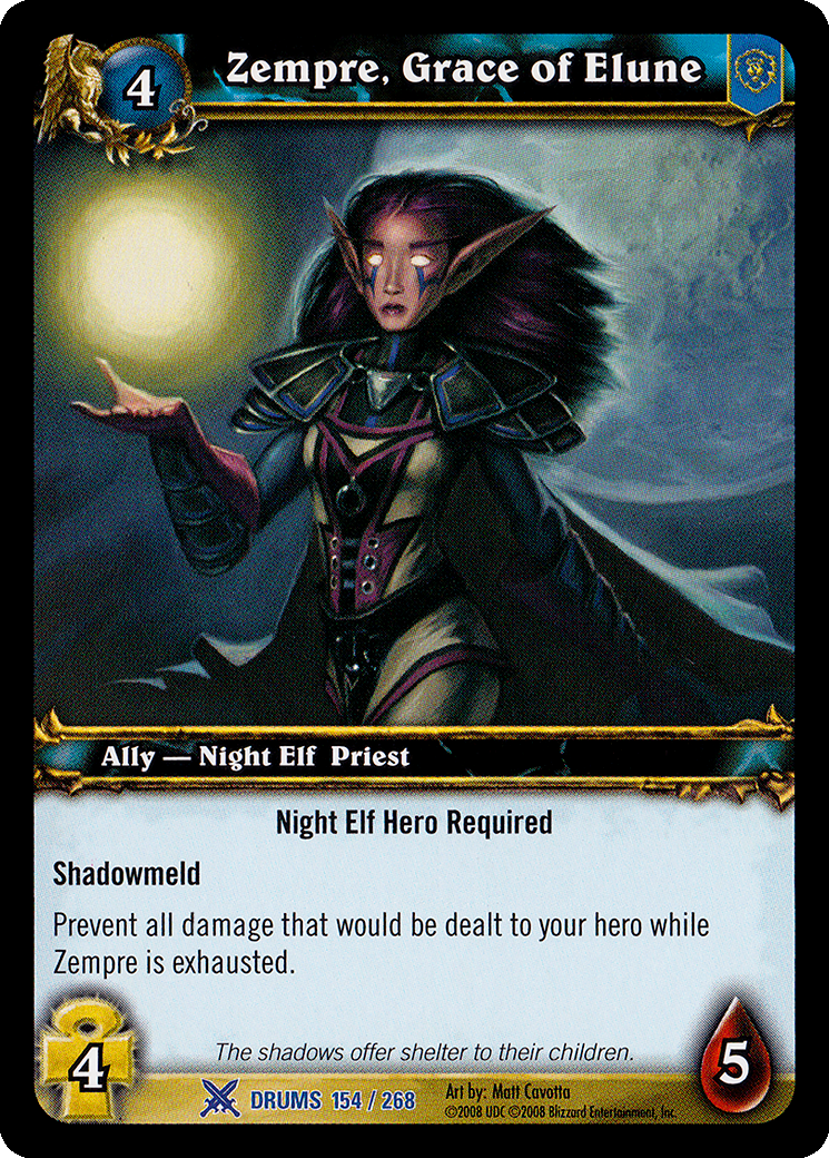 Zempre, Grace of Elune