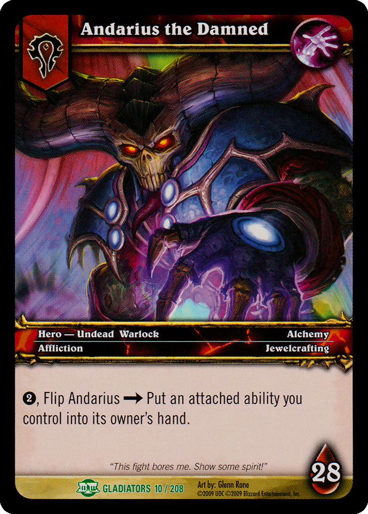 Andarius the Damned