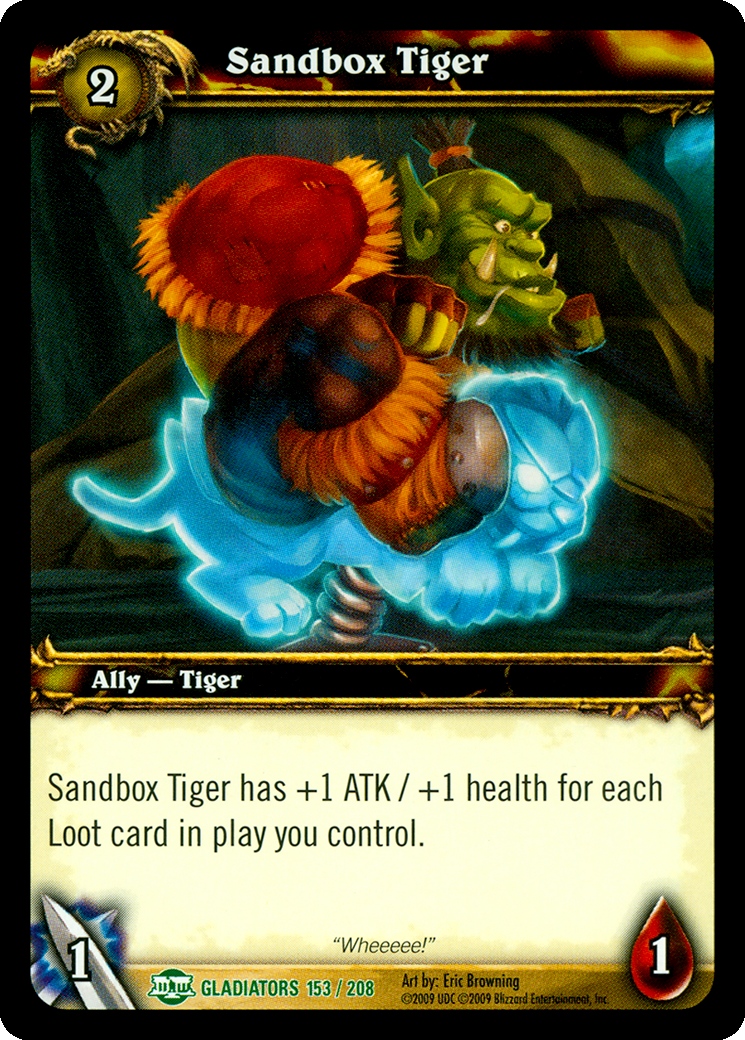 Sandbox Tiger