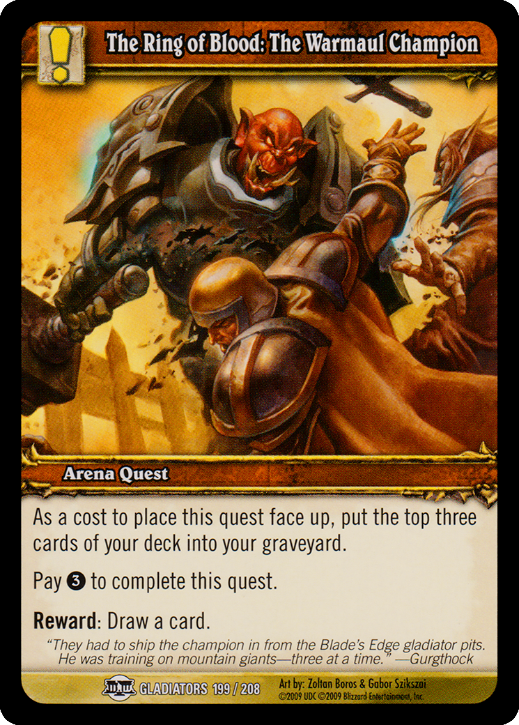 The Ring of Blood - The Final Challenge
