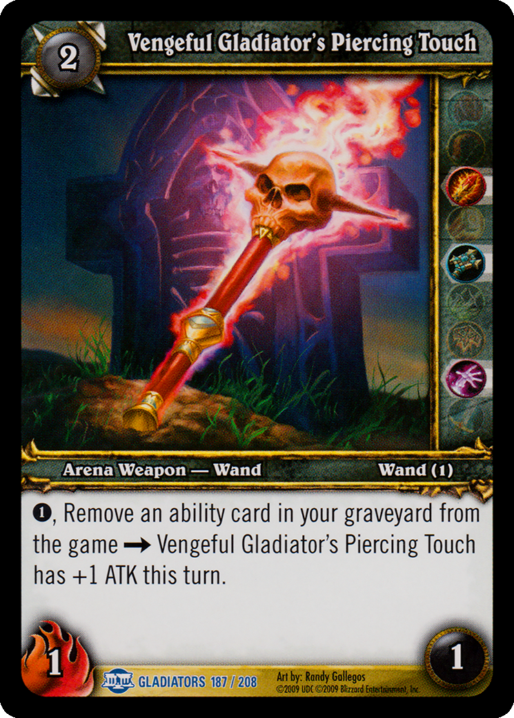 Vengeful Gladiator's Piercing Touch