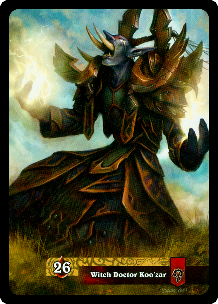 Witch Doctor Koo'zar 背面