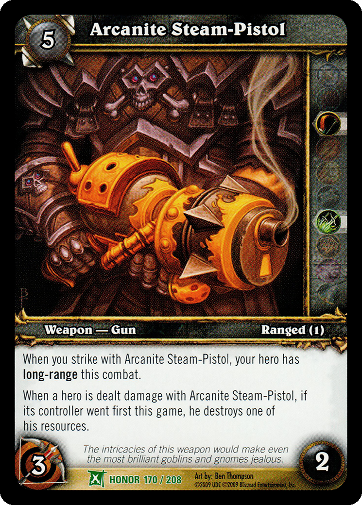 Arcanite Steam-Pistol