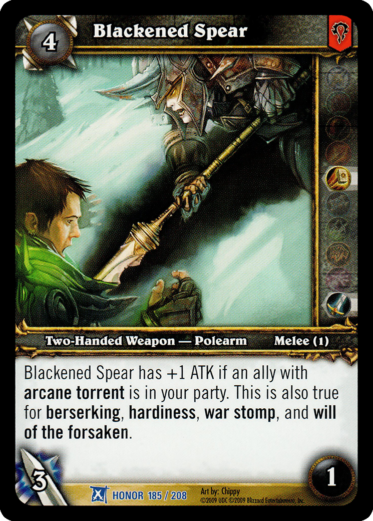 Blackened Spear