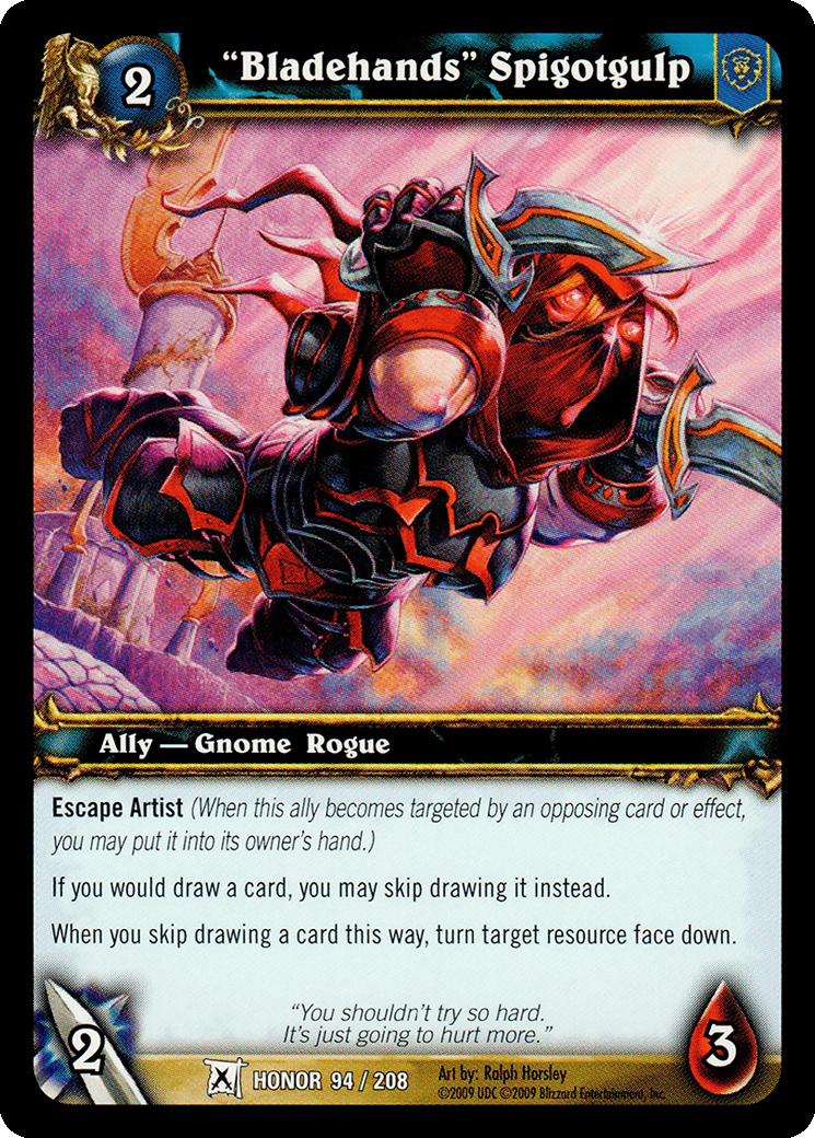 Bladehands Spigotgulp