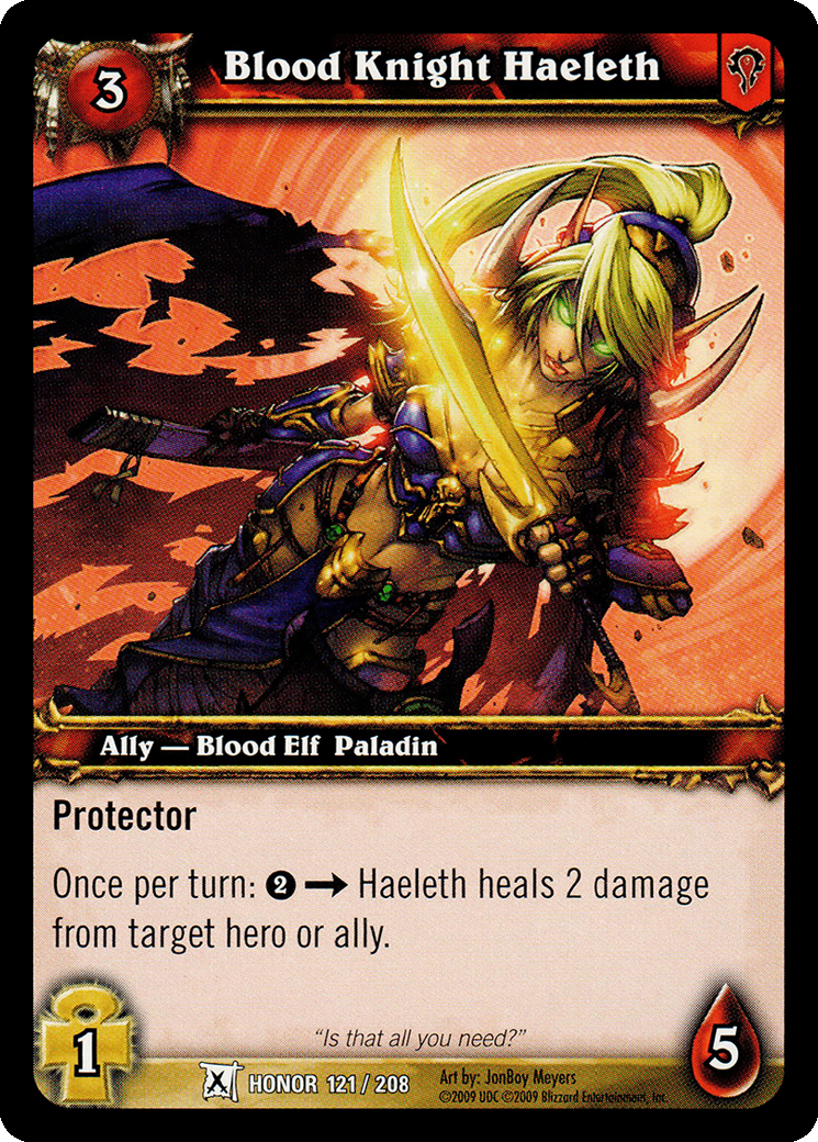 Blood Knight Haeleth