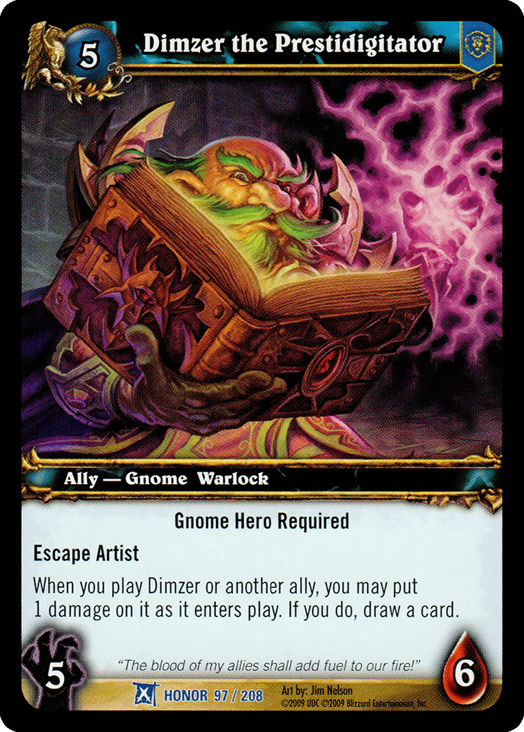 Dimzer the Prestidigitator