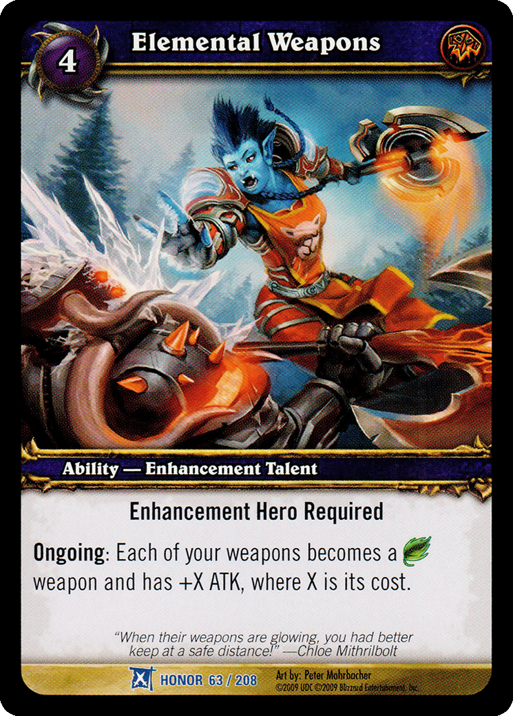 Elemental Weapons