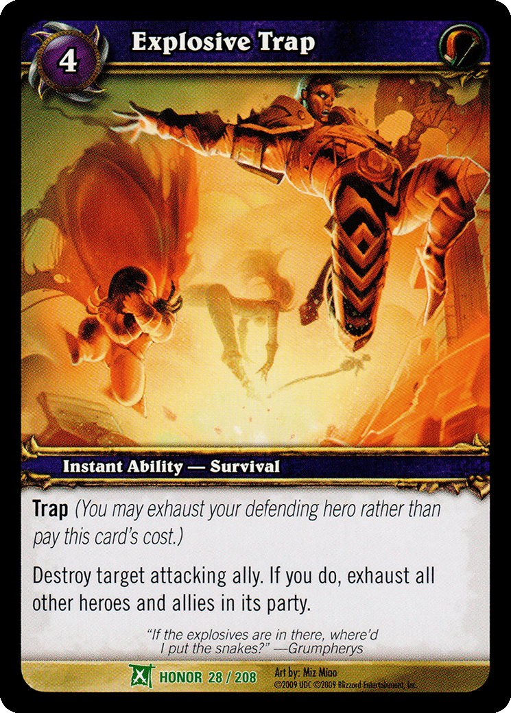 Explosive Trap