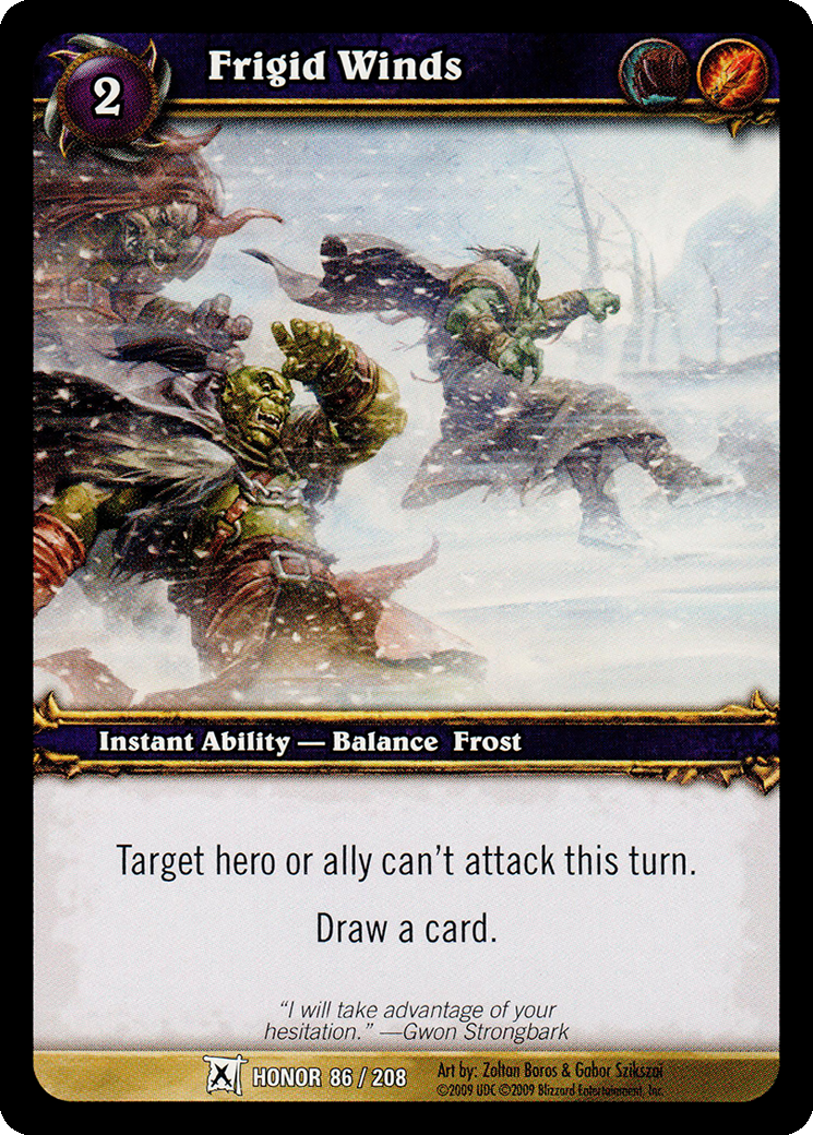 Frigid Winds