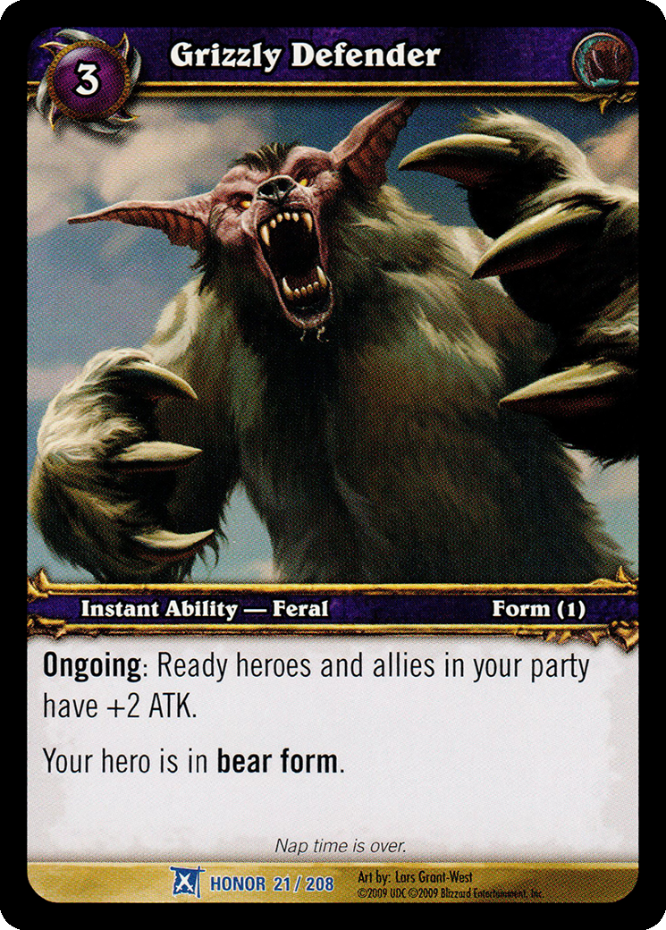 Grizzly Defender