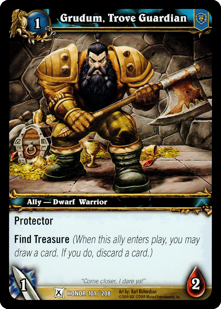 Grudum, Trove Guardian