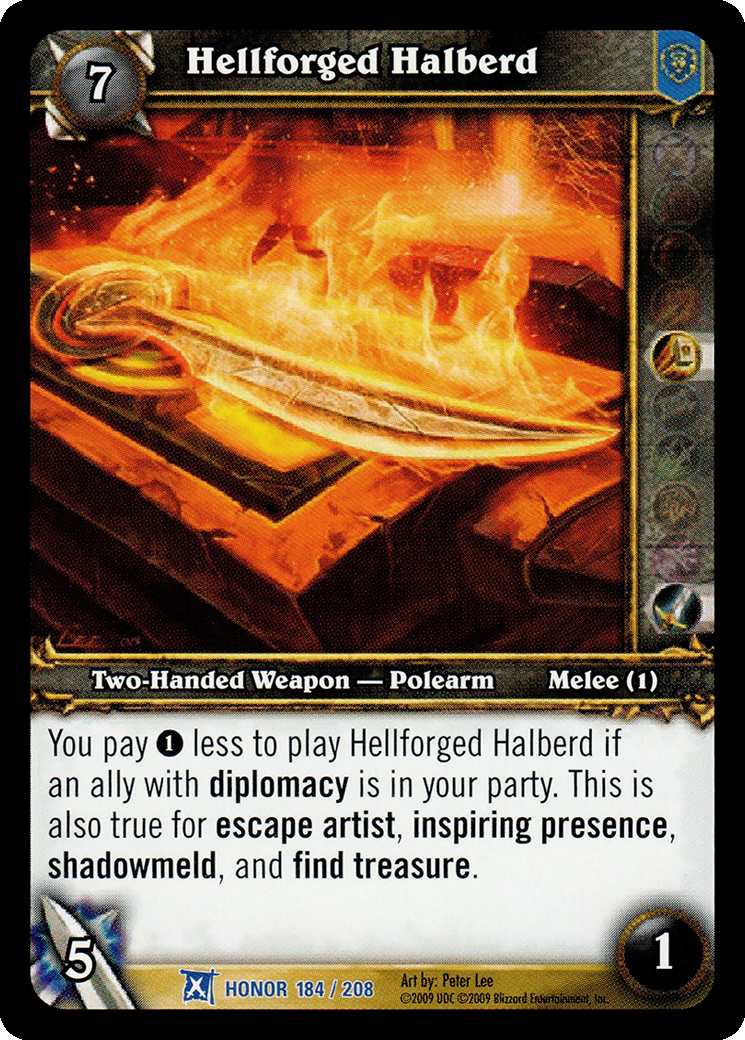 Hellforged Halberd