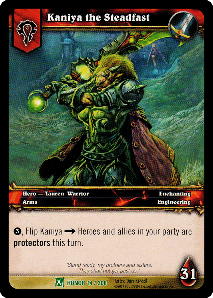 Kaniya the Steadfast