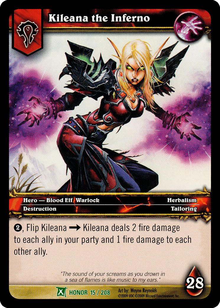 Kileana the Inferno