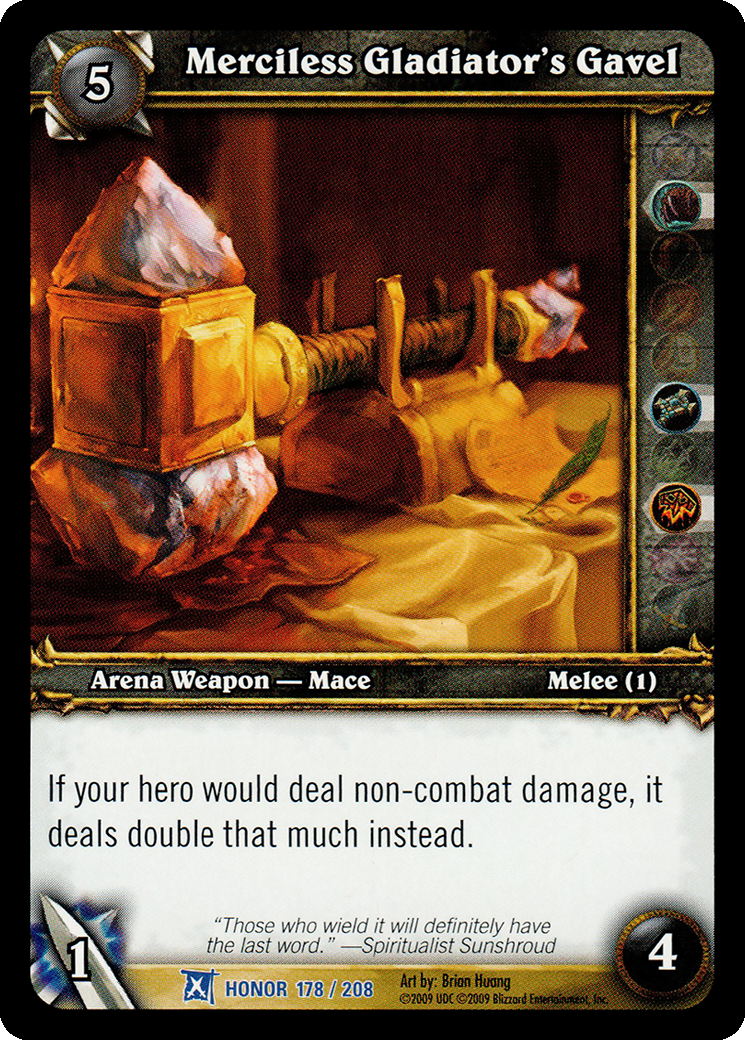 Merciless Gladiator's Gavel