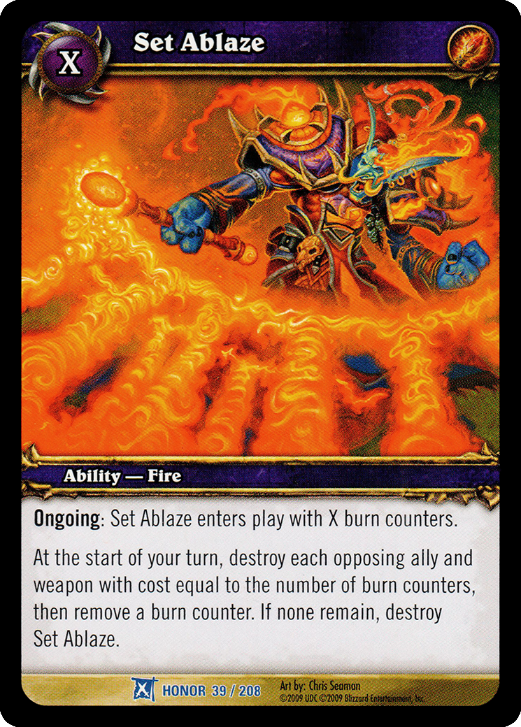 Set Ablaze