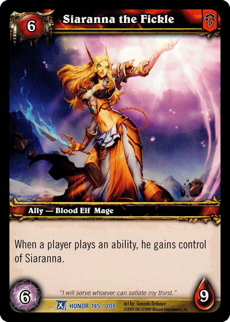 Siaranna the Fickle