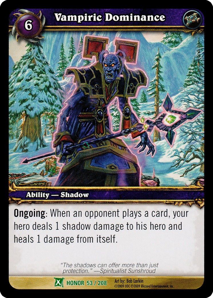 Vampiric Dominance