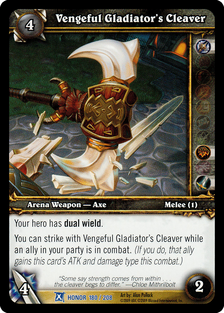 Vengeful Gladiator's Cleaver