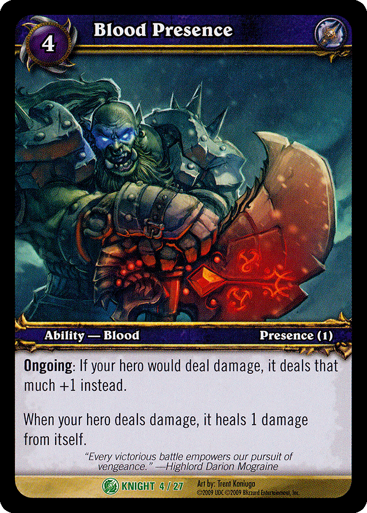 Blood Presence