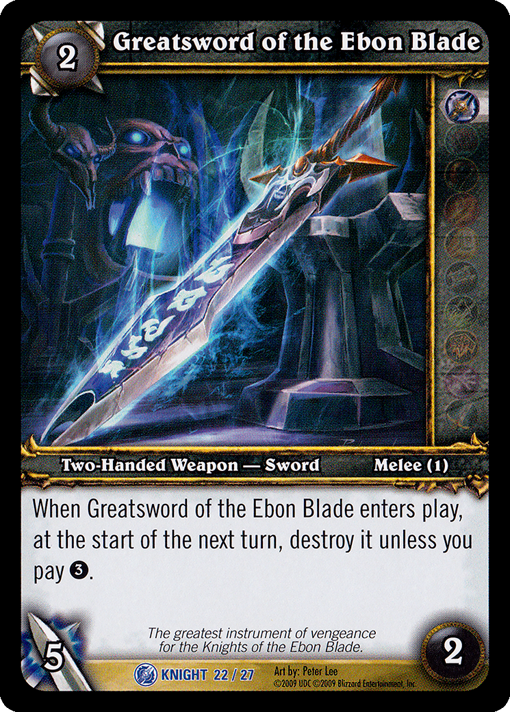 Greatsword of the Ebon Blade