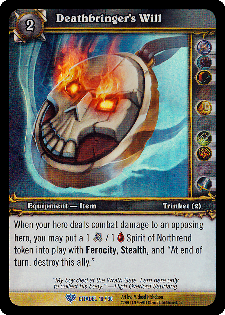 Deathbringer's Will