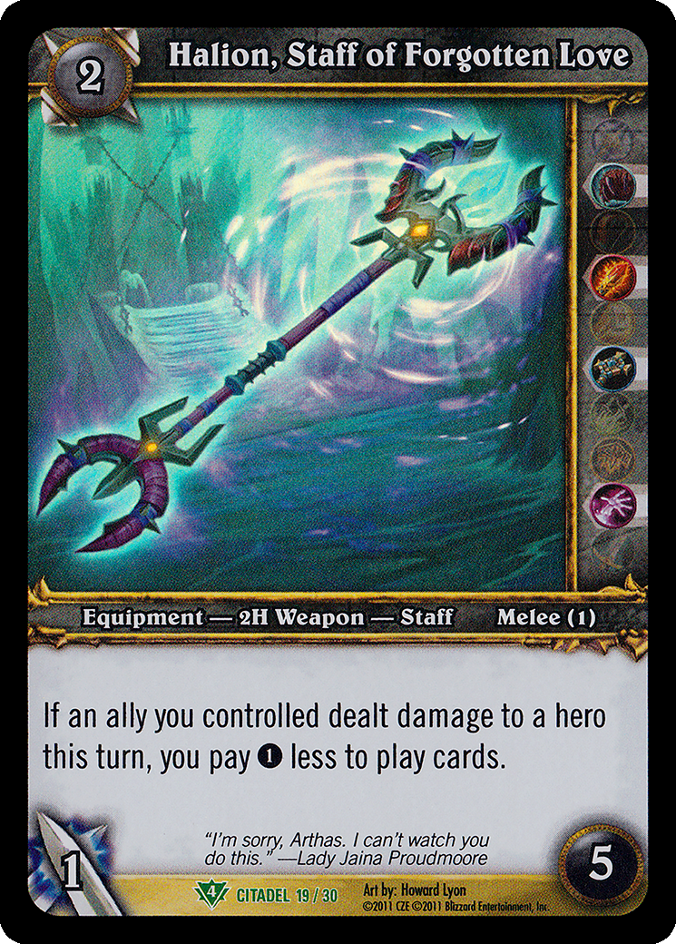 Halion, Staff of Forgotten Love