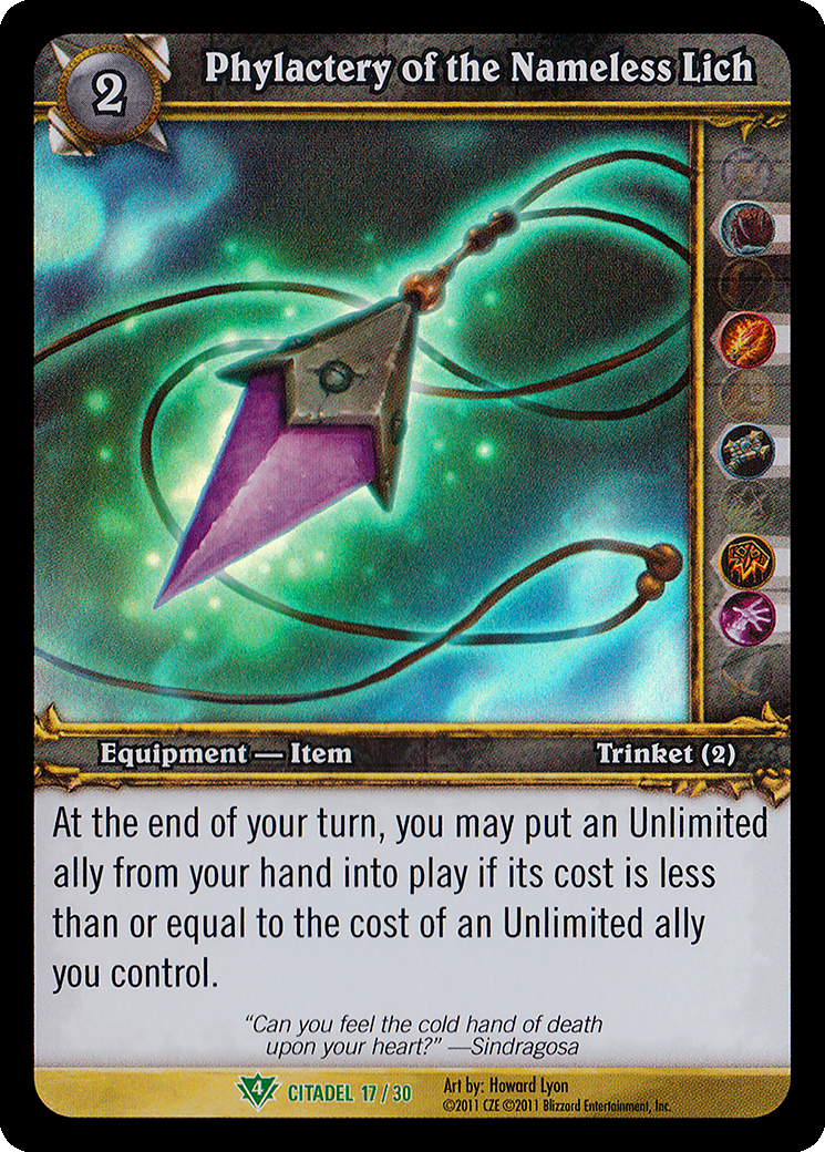 Phylactery of the Nameless Lich