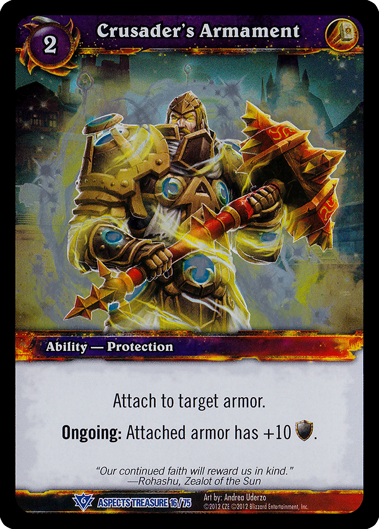 Crusader's Armament