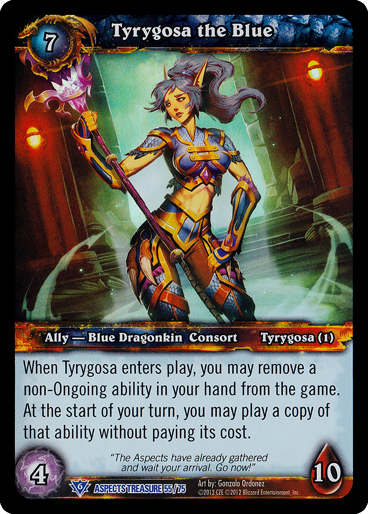 Tyrygosa the Blue