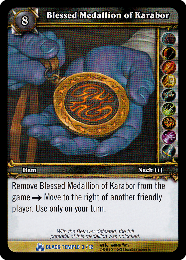 Blessed Medallion of Karabor