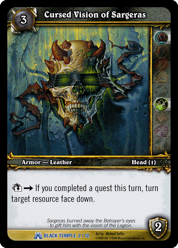Cursed Vision of Sargeras