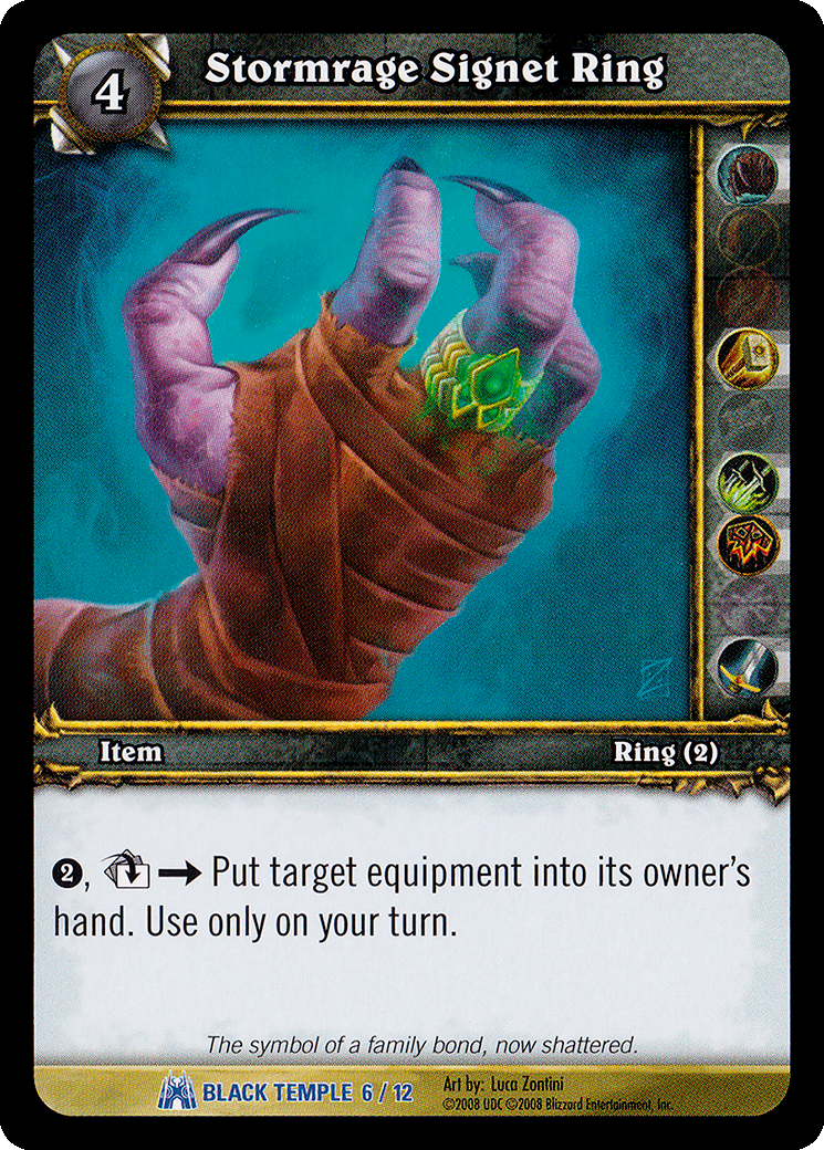 Stormrage Signet Ring
