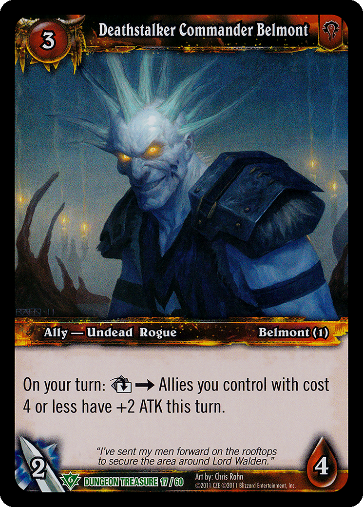Deathstalker Commander Belmont