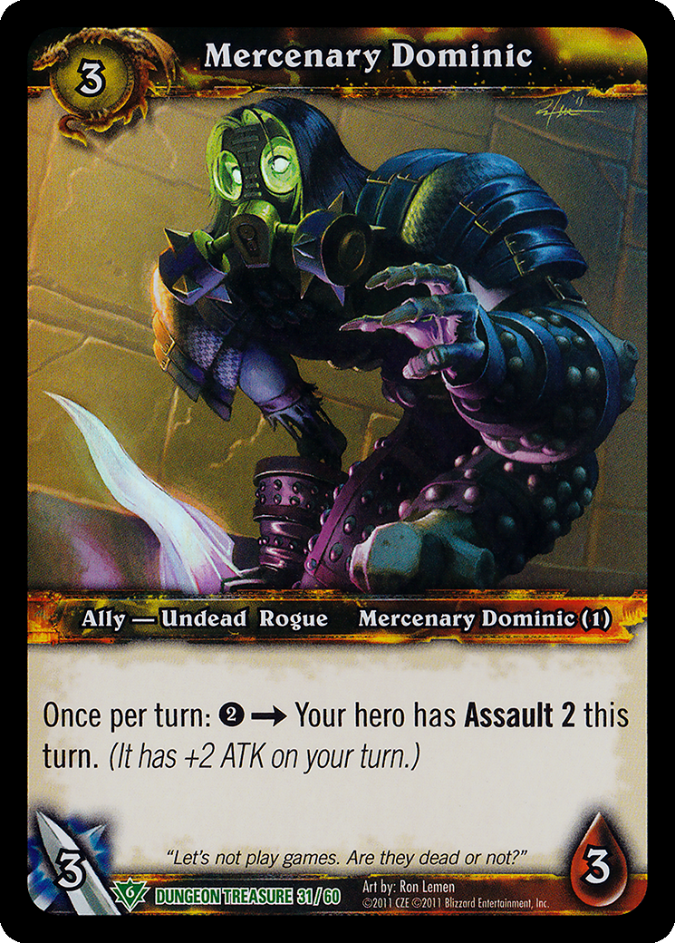 Mercenary Dominic