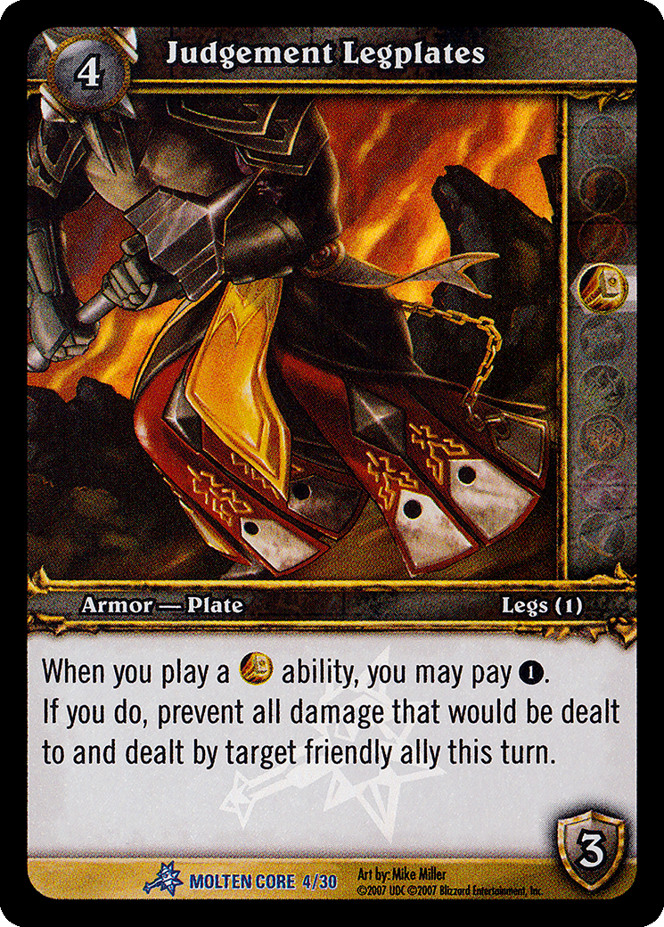 Judgement Legplates