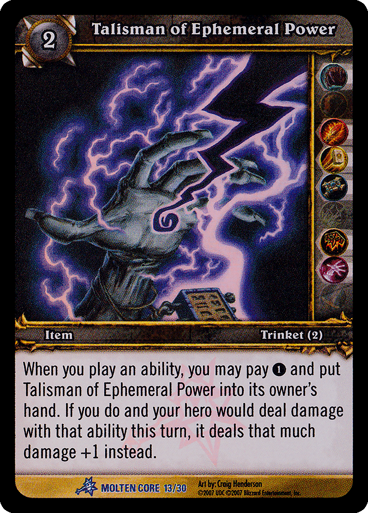 Talisman of Ephermeral Power