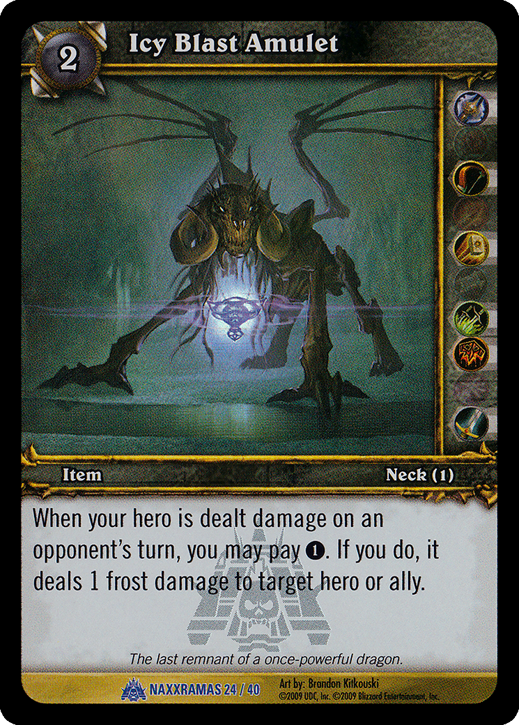 Icy Blast Amulet