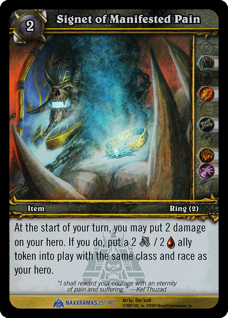 Signet of Manifested Pain
