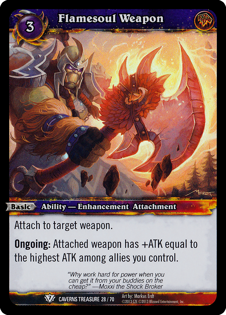 Flamesoul Weapon