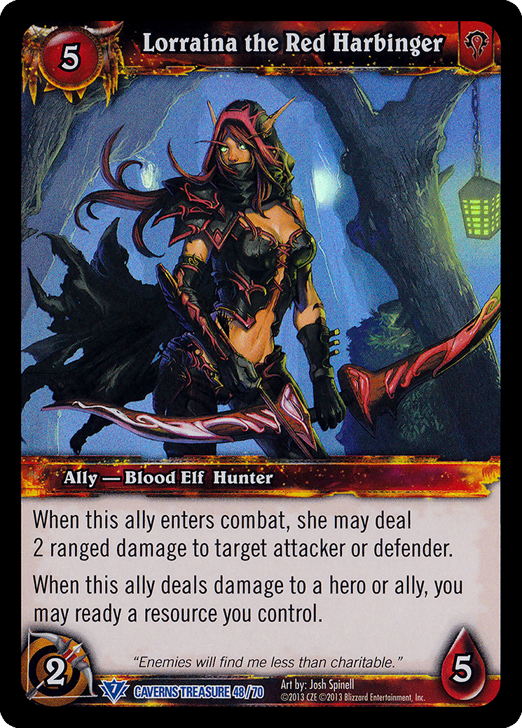 Lorraina the Red Harbinger